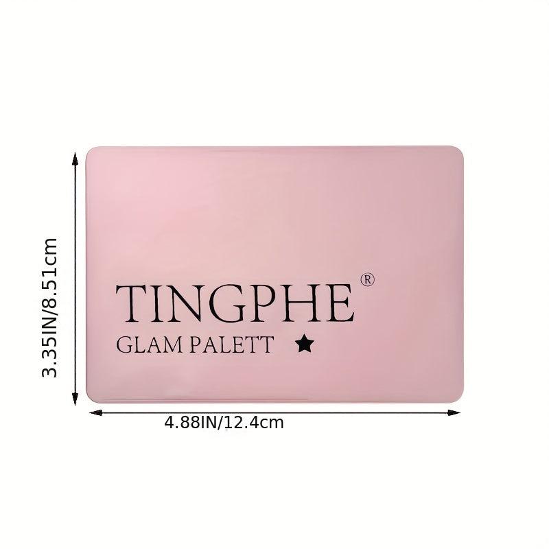 Pink Eyeshadow Palette 15 Colors Matte Shimmer Glitter Eye Shadow Makeup Kit