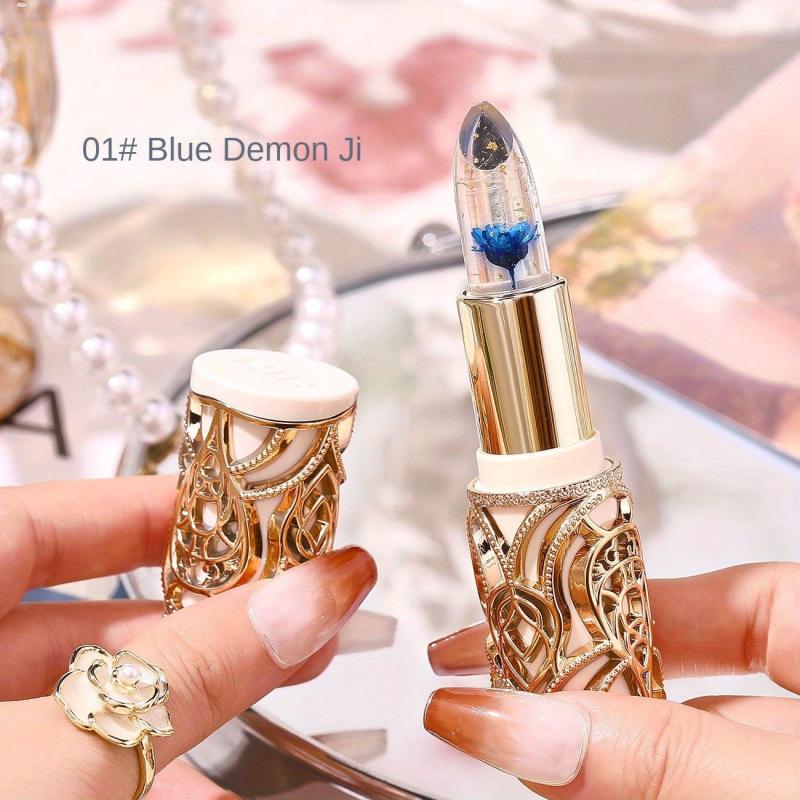 Dried Flowers Jelly Lipstick Moisturizing Long-lasting Lip Balm