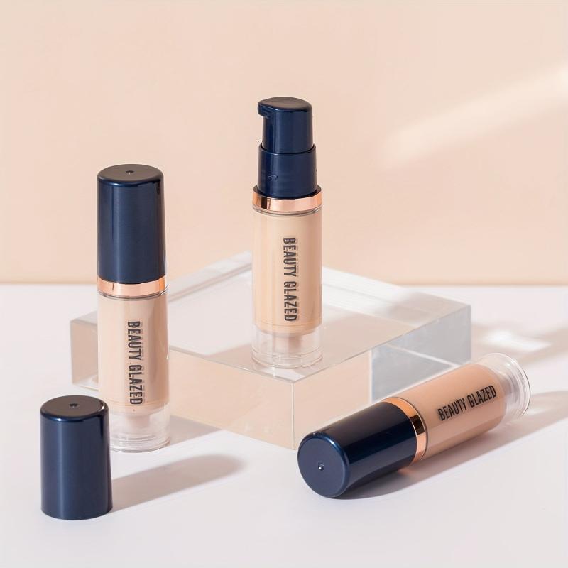 6 Liquid Foundation Anti-aging Full Coverage HD Moisturizing Formula