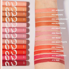 Matte Lipstick Waterproof High Pigment Long Lasting