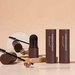 Eyebrow Shaping Kit with Powder, Brush, Stencil - Long Lasting Enhancers