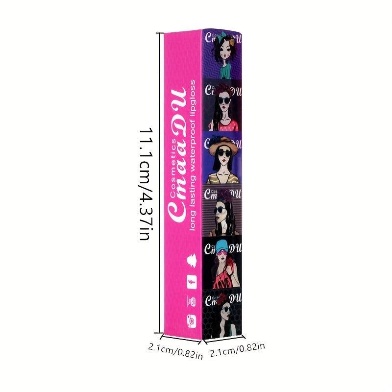 Metallic Shimmer Lip Gloss Long Lasting Waterproof Lip Stain