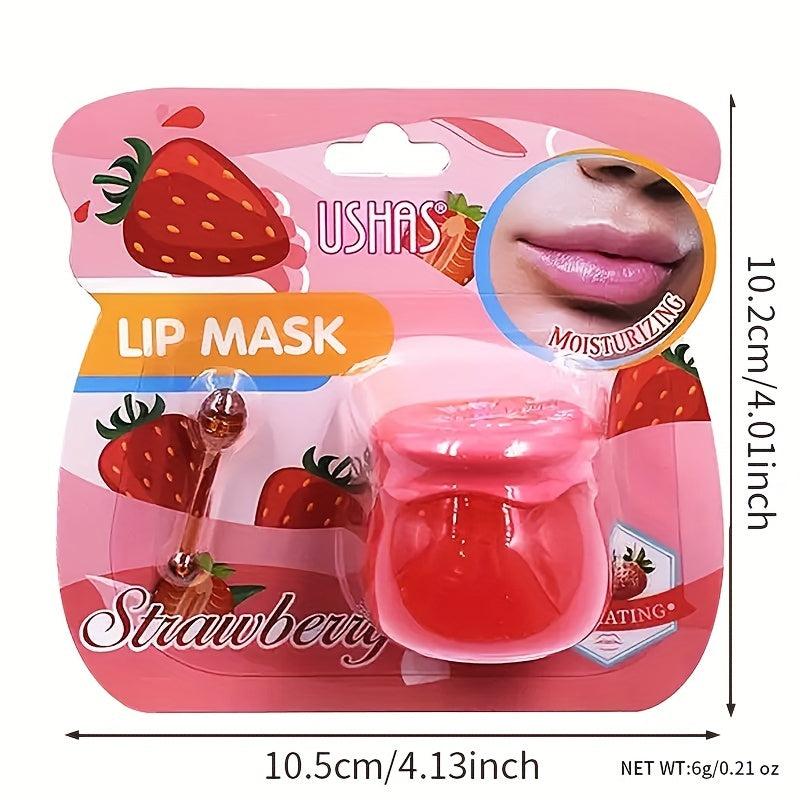 Moisturizing Lip Balm Strawberry Aloe Honey Grape Hydrating