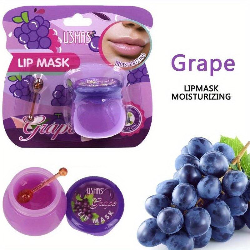 Moisturizing Lip Balm Strawberry Aloe Honey Grape Hydrating