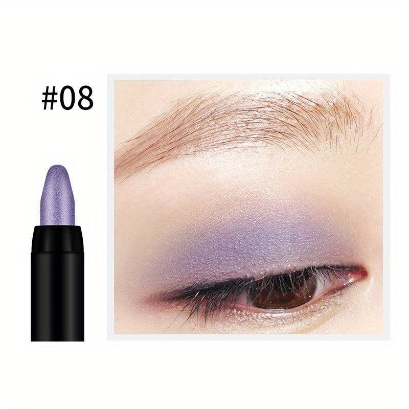 16-Color Eyeshadow Stick Pearly & Matte Highlighting Pen