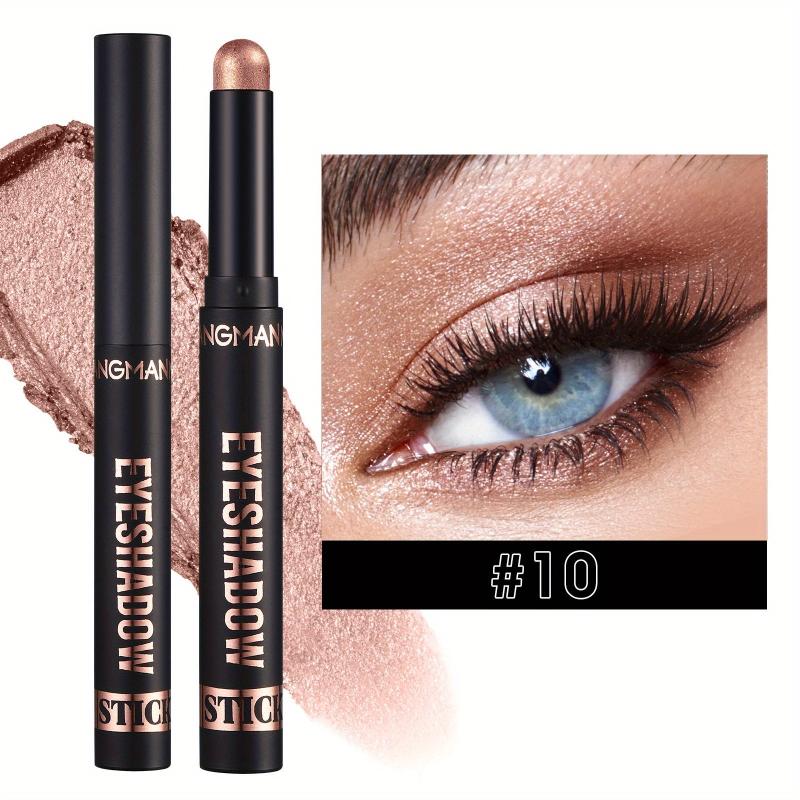 8 Colors Eyeshadow Stick Pearly Matte Finish Waterproof