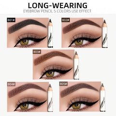 Waterproof Eyebrow Pencil 5 Colors Eyebrow Pen Women Beauty Cosmetic