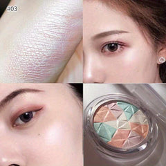 Makeup Highlighter Palette Bronzer Shimmer Glitter