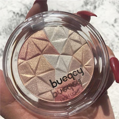 Makeup Highlighter Palette Bronzer Shimmer Glitter