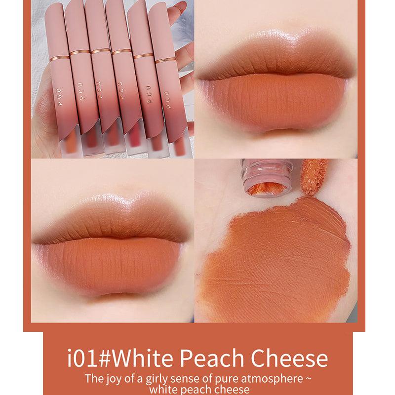 Matte Lip Glaze Long-Lasting Plumping Non-Cakey