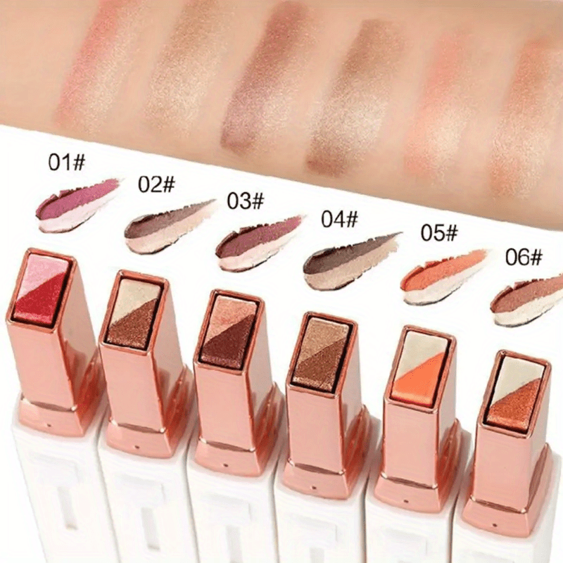 Eyeshadow Stick Velvet Gradient Pearly Brown