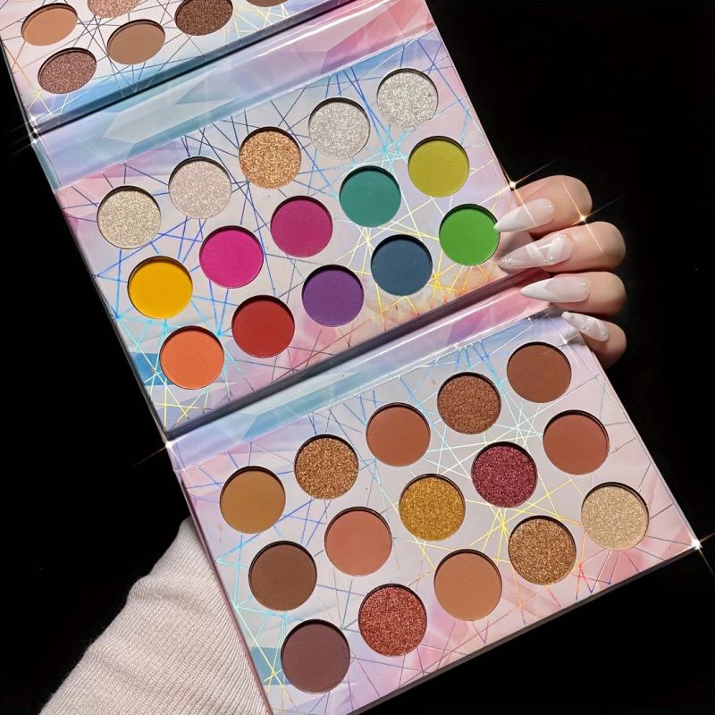 45 Earth Rainbow Matte Finish Eyeshadow Palette for Halloween Makeup