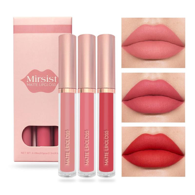 Waterproof Matte Lip Stain Set Long Lasting Lip Balm