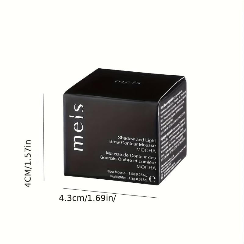 2-in-1 Eyebrow Dye Cream with Brush