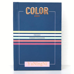 72 Colors Eyeshadow Palette 3D Neon Book 3 Layers Natural Makeup Set