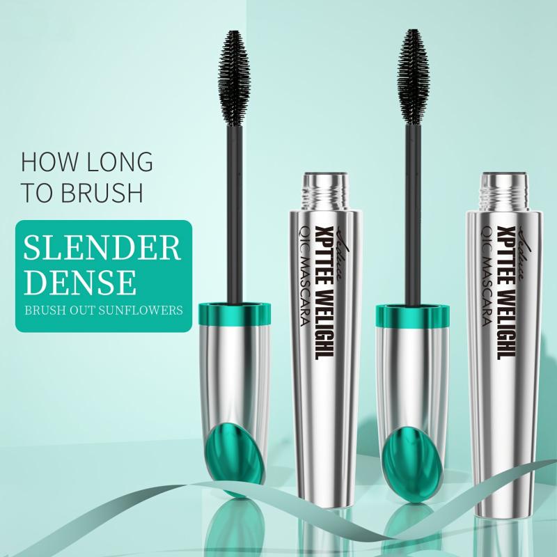 5D Silk Fiber Mascara Waterproof Thickening Lengthening Volumizing Eyelashes