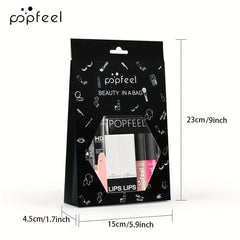 Makeup Gift Bag Eyeshadow Lipstick Lip Gloss Concealer Eyebrow Pen