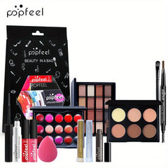 Makeup Gift Bag Eyeshadow Lipstick Lip Gloss Concealer Eyebrow Pen
