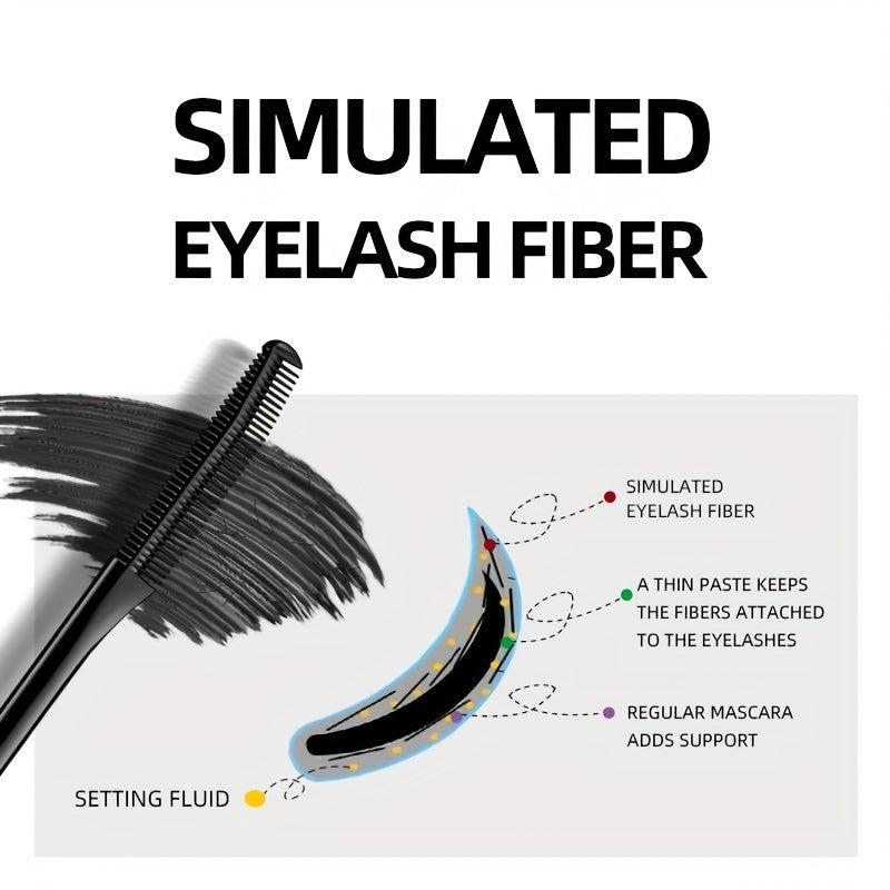 Long Lasting Waterproof Mascara for Slender & Long Eyelashes
