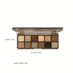 Matte Earth Milk Tea Eyeshadow Palette