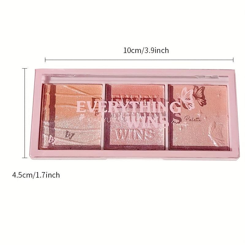 Shimmer Blush Natural Brightening Pearly Blush Radiant Face Cosmetics