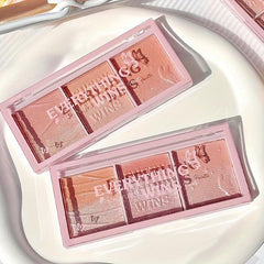 Shimmer Blush Natural Brightening Pearly Blush Radiant Face Cosmetics