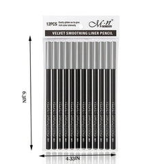 12 Pack Long Lasting Velvet Eyeliner Pen Set