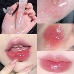 Water Glow Lip Gloss with Mirror Overlay