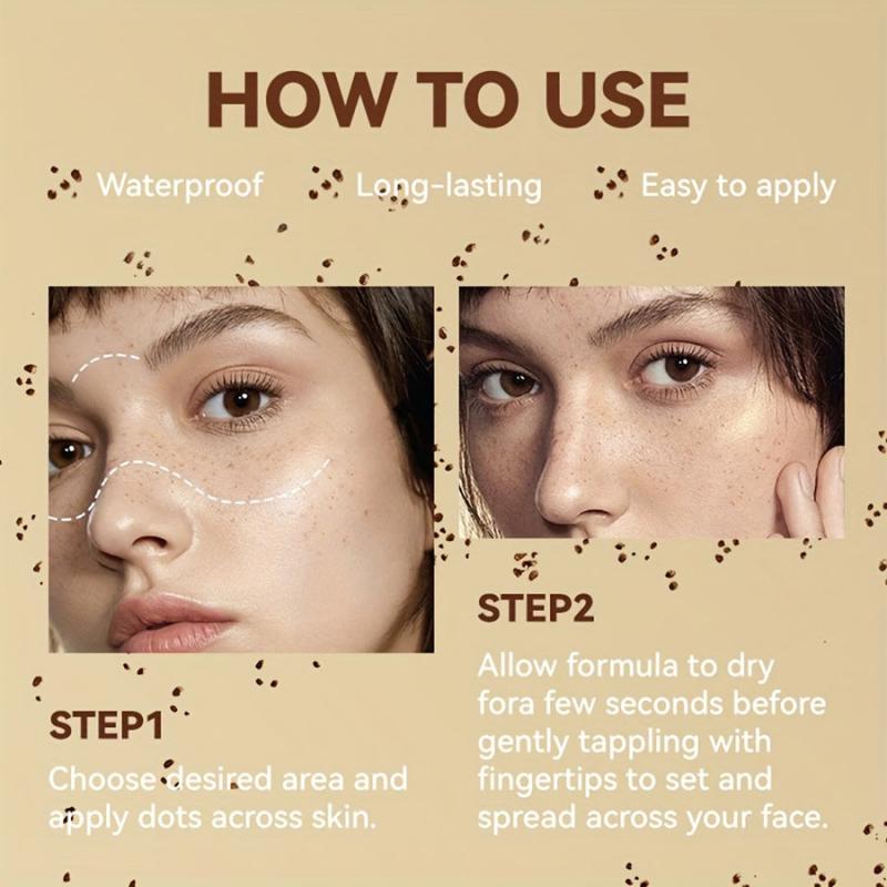 Natural Freckle Pen Waterproof Smudgeproof Makeup