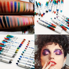 Long Lasting Sparkle Pearly Eyeshadow Pen Waterproof Smudge Proof Makeup Stick