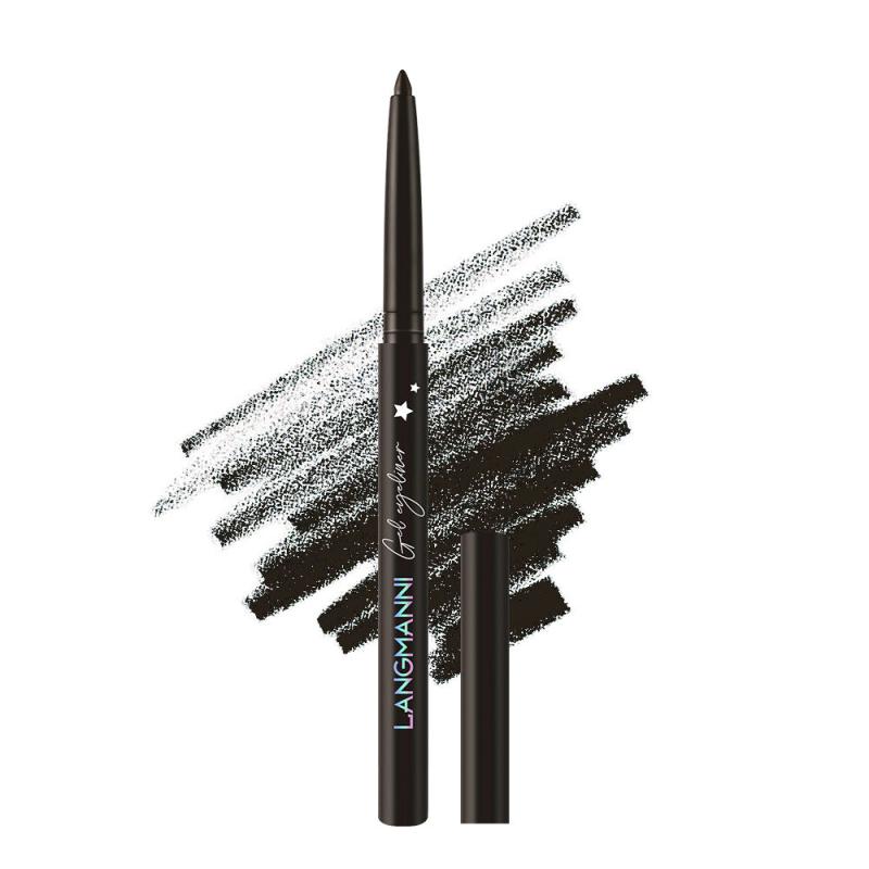 Retractable Creamy Eyeliner Pen Waterproof Smudge Proof Brown