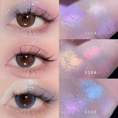 Shimmering Highlighting Eyeshadow Compact for Women