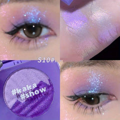 Shimmering Highlighting Eyeshadow Compact for Women