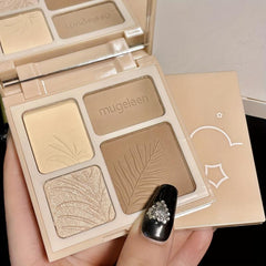 All In One Contouring Palette Matte Brighten Shadow Nose Shadow