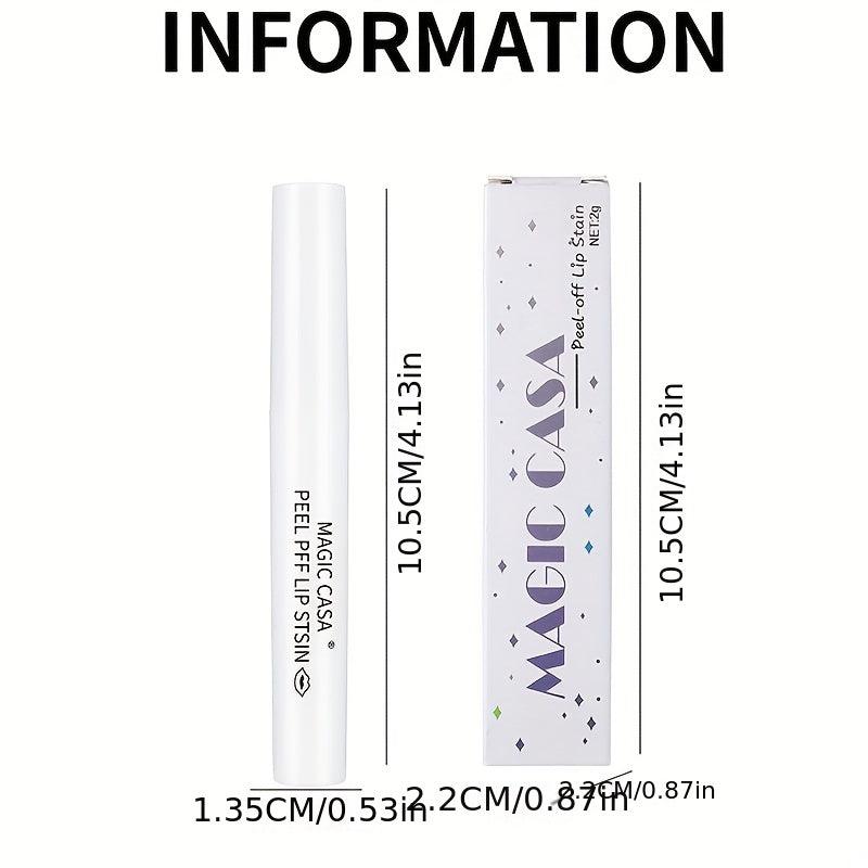 Waterproof Matte Peel Off Lipstick Stay Undertone Tint