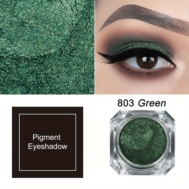 Rich & Pearly Eyeshadow Powder Set for Shimmering Eye Makeup