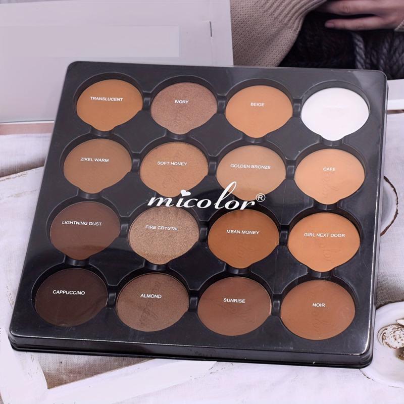 16 Colors Contouring Powder Highlighter Shadow Palette