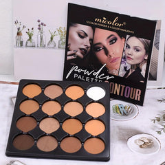 16 Colors Contouring Powder Highlighter Shadow Palette