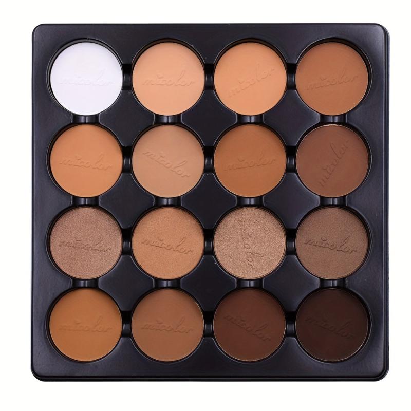 16 Colors Contouring Powder Highlighter Shadow Palette