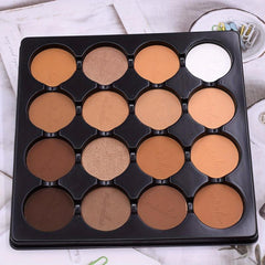 16 Colors Contouring Powder Highlighter Shadow Palette