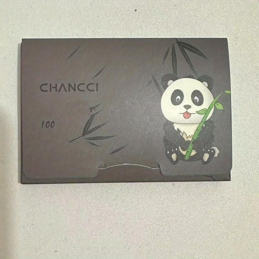 100 Pcs Anime Style Face Blotting Paper Facial Control Absorbing Wipes