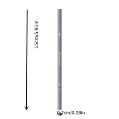 Waterproof Sweatproof Brown Liquid Eyebrow Pen Ultra Slim