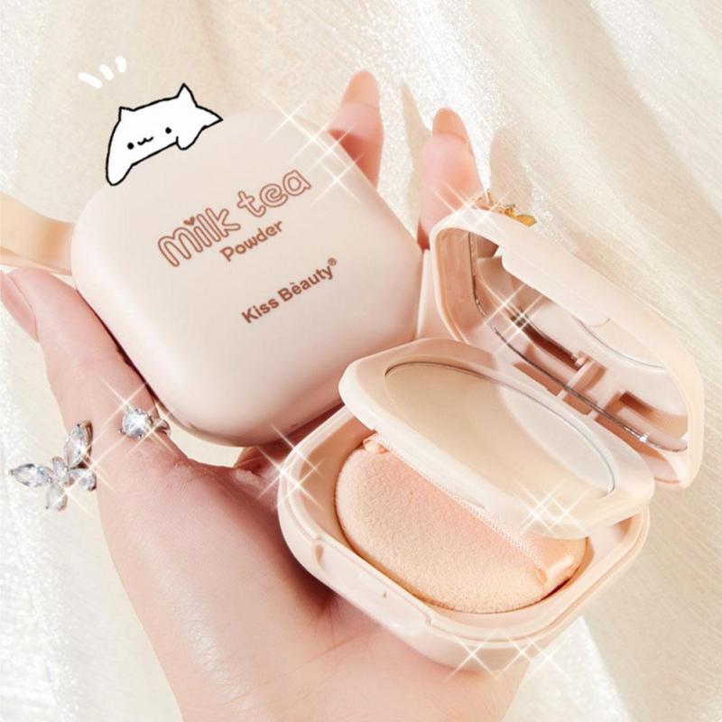 Brightening Skin Tone Concealer Powder Compact