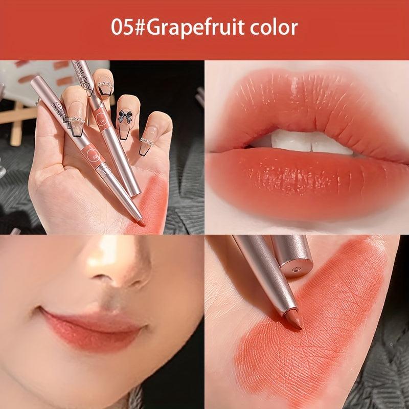Waterproof Lip Liner Pencil Non-Smudge Red Eyeliner