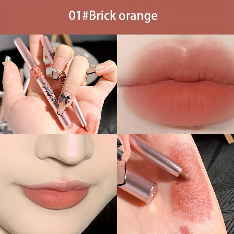 Waterproof Lip Liner Pencil Non-Smudge Red Eyeliner