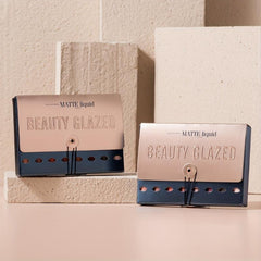 8 Colors Matte & Metallic Lipstick Glaze Set