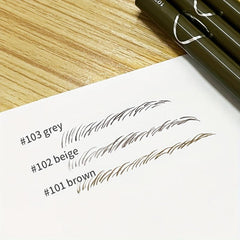 0.01mm Waterproof Eyebrow Pen Ultra Fine Eye Makeup