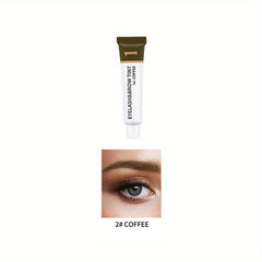 Waterproof Self Dyed Eyebrow Cream Set with Brushes Fast Drying
