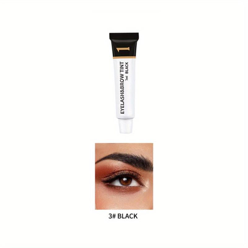 Waterproof Self Dyed Eyebrow Cream Set with Brushes Fast Drying