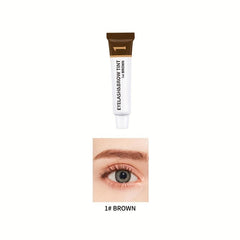 Waterproof Self Dyed Eyebrow Cream Set with Brushes Fast Drying